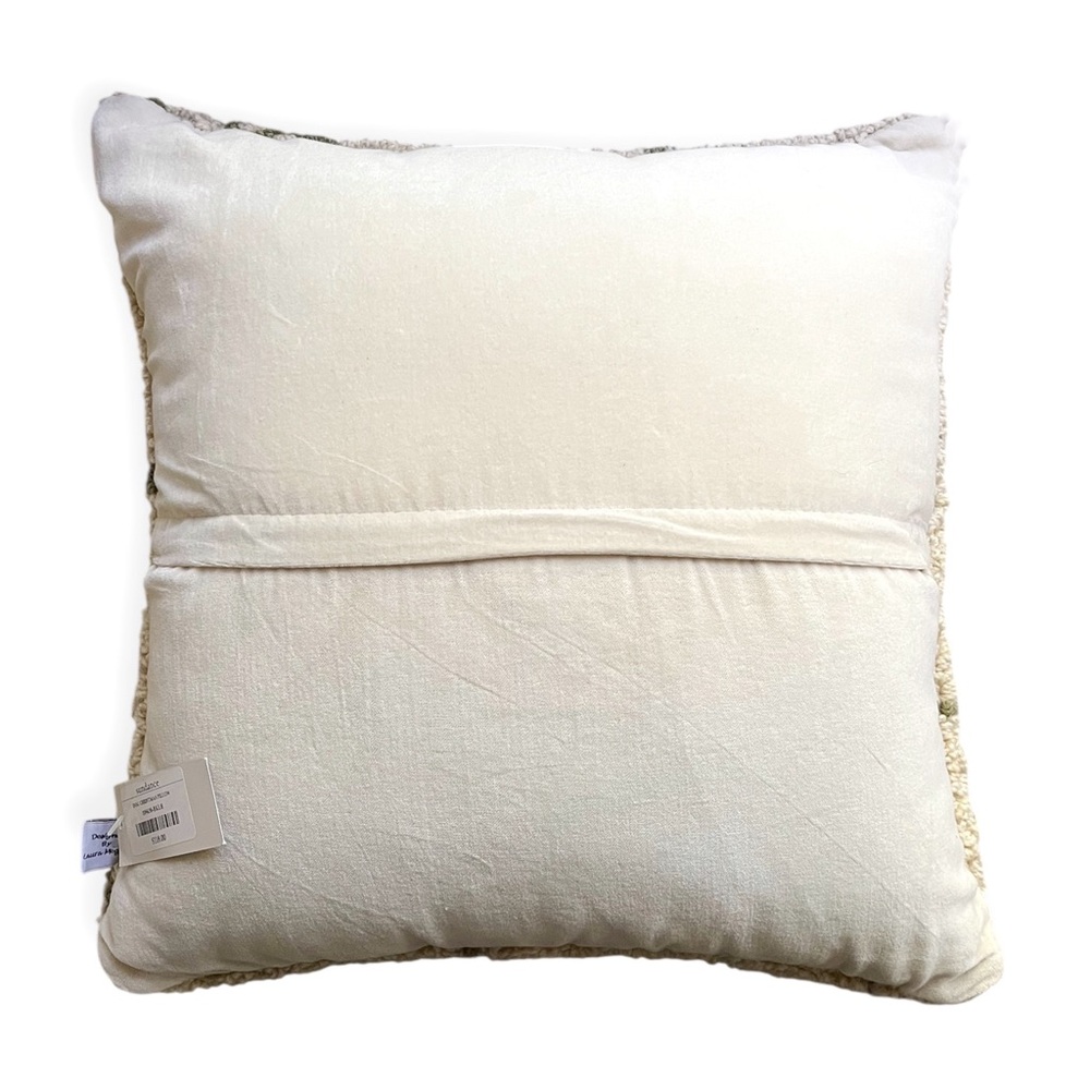 NWT Sundance Dog Christmas Pillow, 18” x 18,” MSRP $118 - Picture 5 of 7